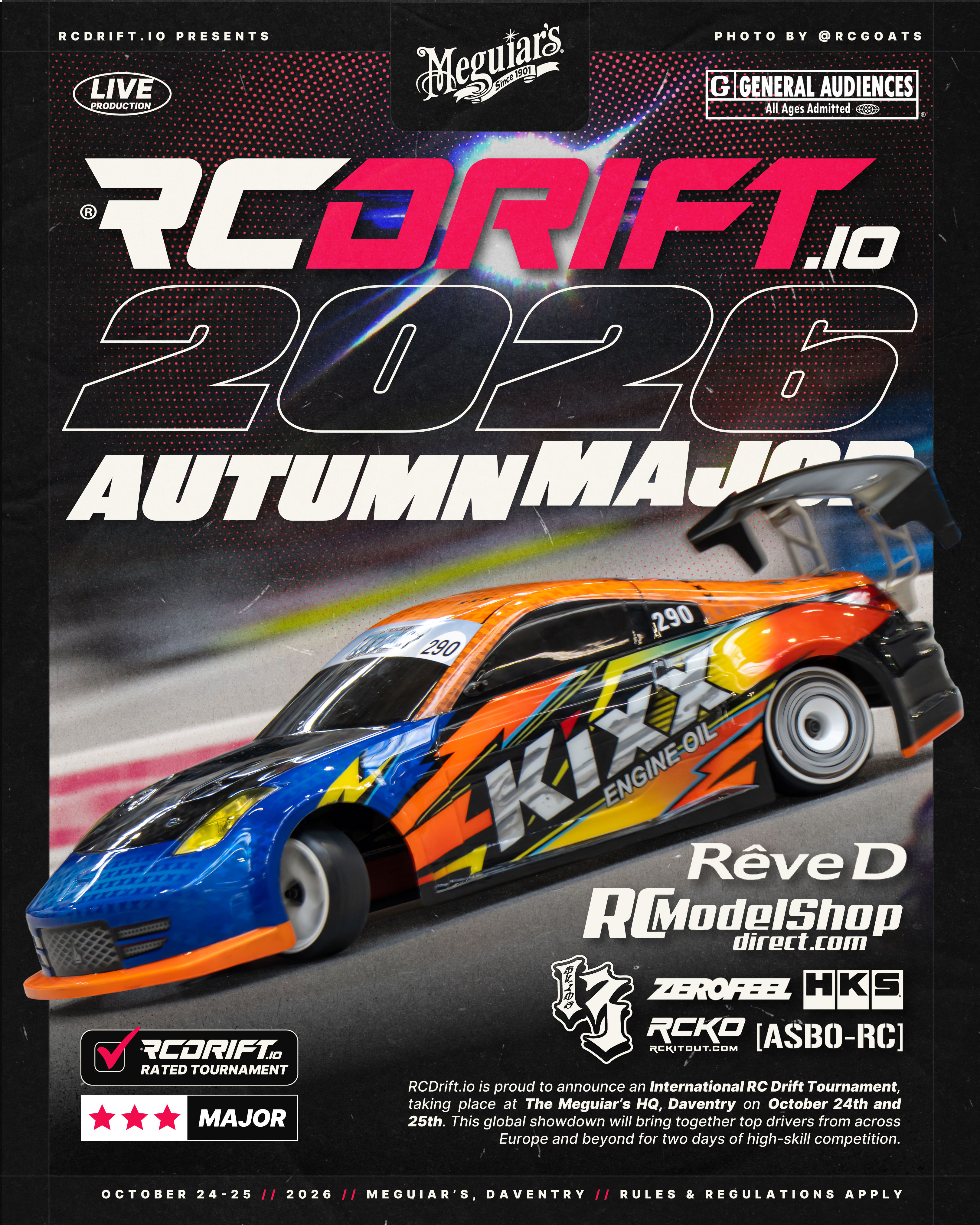 RCDrift.io | 2026 | Autumn Major | Meguiar's HQ